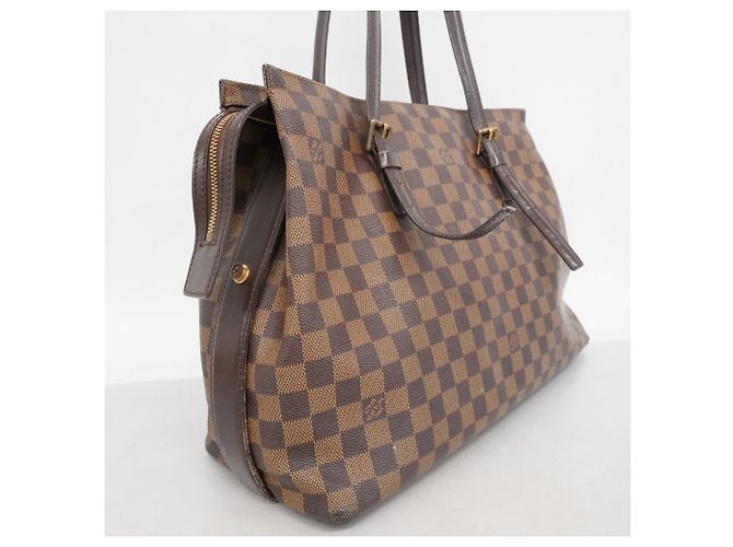 Bolsa de Ombro Chelsea Damier Louis Vuitton N51119 Ébano Damier ebene - vista 2