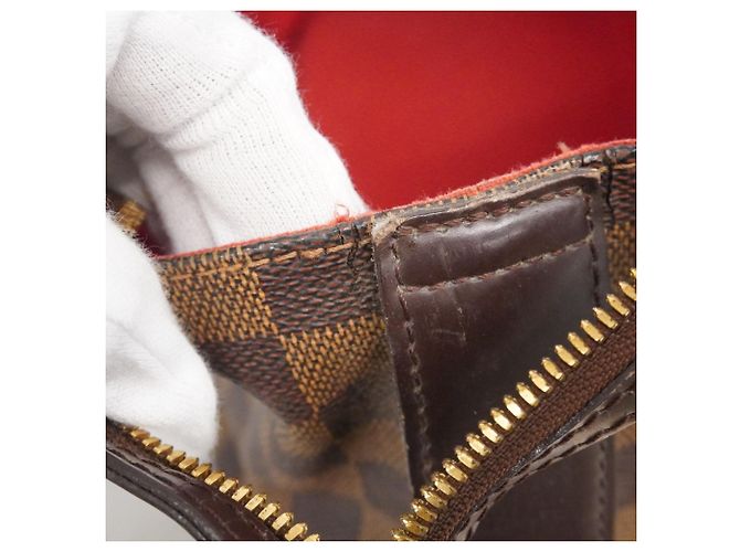 Bolsa de Ombro Chelsea Damier Louis Vuitton N51119 Ébano Damier ebene - vista 9