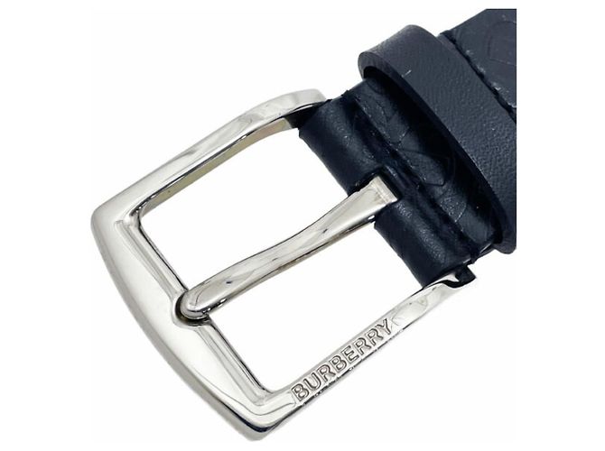 Herrenledergürtel mit TB-Monogramm von Burberry Schwarz - Ansicht 3
