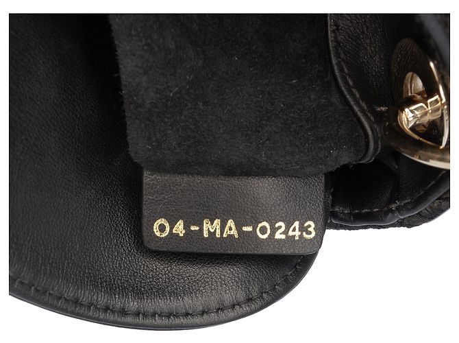 Dior Nero Micro Satin Cristallo Decorato Lady Dior - vista 6