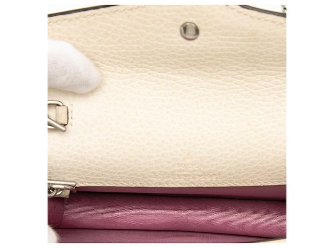 Gucci Mini Dionysus in pelle bianca a tracolla Bianco Crudo - vista 4