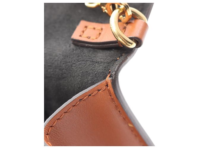 Portafoglio Louis Vuitton Dauphine Wallet on Chain in Monogramma Inverso Marrone - vista 9