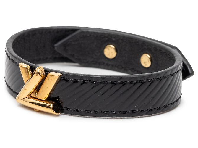 Bracciale Twist It in Epi Nero Louis Vuitton - vista 2