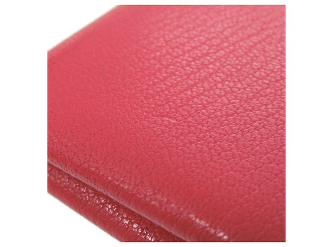 Monedero Duo Calvi de Hermès en cuero Chevre Mythique - vista 8