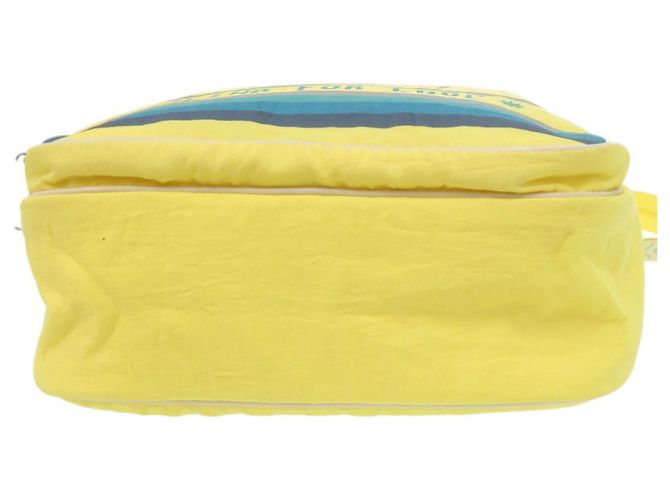 Zaino giallo Gucci Interlocking G Blind for Love - vista 3