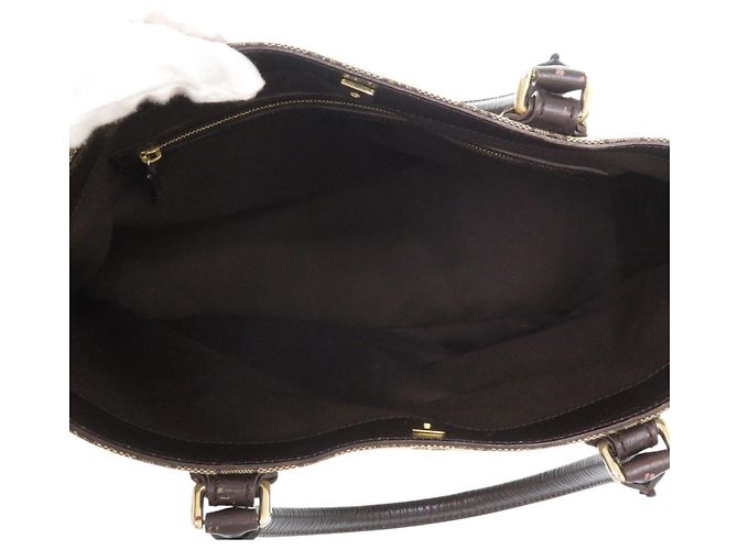 Borsa Tote Horsebit Gucci Marrone Beige - vista 6