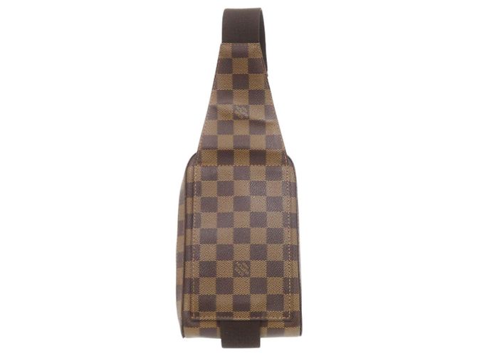 Borsa a tracolla Geronimos Damier Louis Vuitton Damier ebene - vista 3