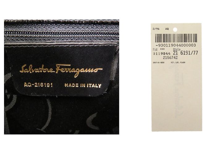 Borsa 2 in 1 Salvatore Ferragamo AQ-216191 Nero - vista 10