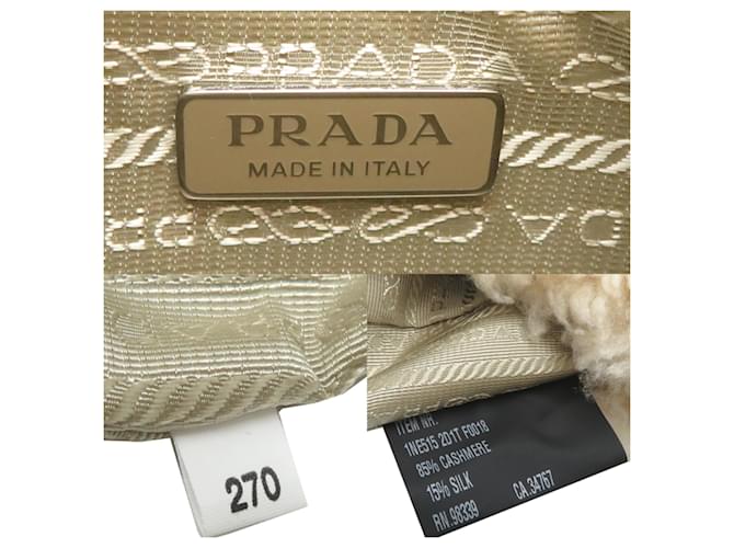 Borsa da donna Prada 1NE515 Bianco - vista 7