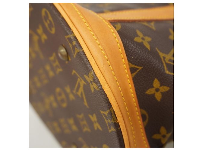 Borsa Tote Monogram Bucket GM di Louis Vuitton Marrone - vista 13