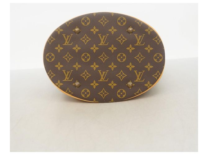 Borsa Tote Monogram Bucket GM di Louis Vuitton Marrone - vista 3