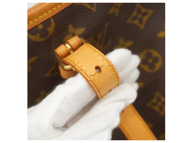 Borsa Tote Monogram Bucket GM di Louis Vuitton Marrone - vista 6