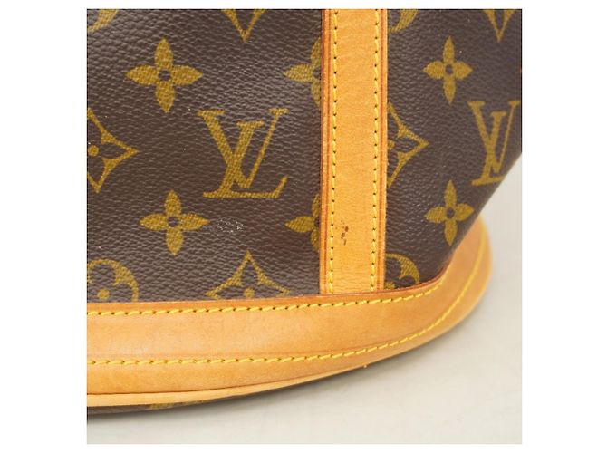 Borsa Tote Monogram Bucket GM di Louis Vuitton Marrone - vista 9