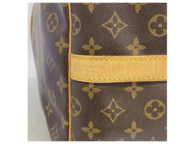 Borsa Boston Louis Vuitton Monogram Keepall Bandoulière 60 Marrone - vista 5