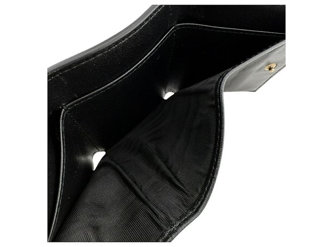 Billetera Compacta Saddle Christian Dior Negro - vista 14