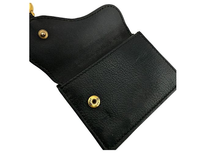 Billetera Compacta Saddle Christian Dior Negro - vista 9