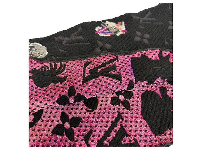 Écharpe Mania Superstation Louis Vuitton Noir - vue 5