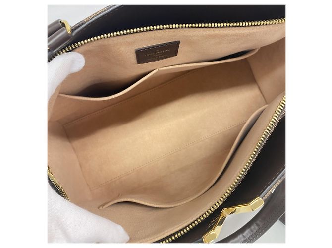 Borsa a mano bowling Damier Kensington Louis Vuitton Damier ebene - vista 4