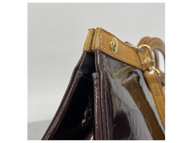 Borsa Vernis Roxbury Drive Louis Vuitton Bordò - vista 7
