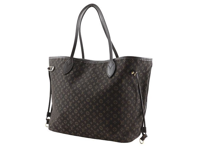 Louis Vuitton Neverfull MM Tote Bag Braun Anthrazitgrau - Ansicht 2