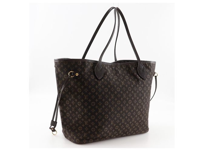 Louis Vuitton Neverfull MM Tote Bag Braun Anthrazitgrau - Ansicht 3