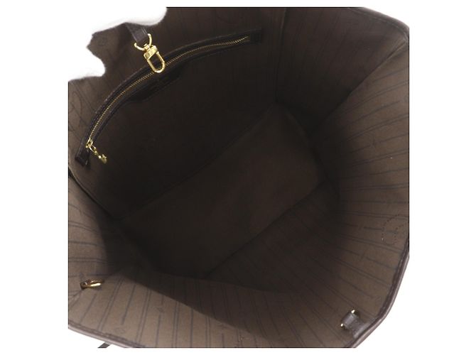 Louis Vuitton Neverfull MM Tote Bag Braun Anthrazitgrau - Ansicht 7