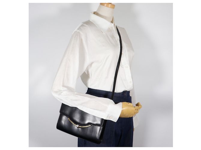 Borsa a Spalla Gucci Old Clutch 2 Vie Nero - vista 18