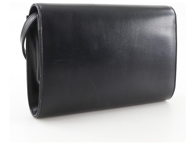 Borsa a Spalla Gucci Old Clutch 2 Vie Nero - vista 3
