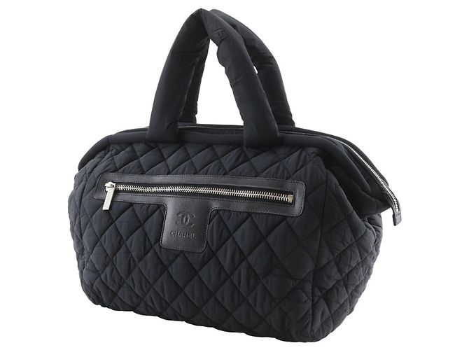 Borsa Boston trapuntata Cocoon di CHANEL Nero - vista 2