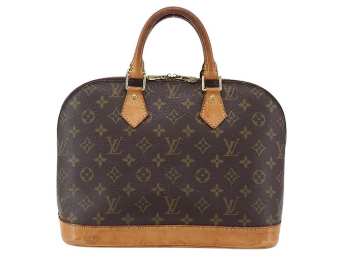 Louis Vuitton Alma Monogram Canvas PM Marrone - vista 2