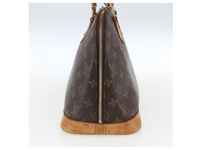 Louis Vuitton Alma Monogram Canvas PM Marrone - vista 3