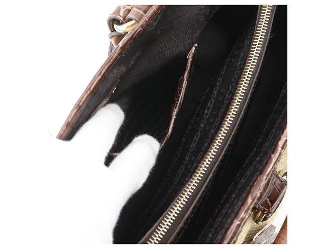 Céline Borsa a mano Celine Boogie Bag Marrone - vista 10