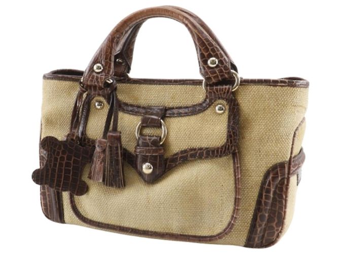 Céline Borsa a mano Celine Boogie Bag Marrone - vista 2