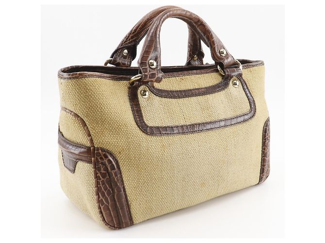 Céline Borsa a mano Celine Boogie Bag Marrone - vista 3
