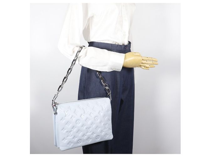 Borsa a Spalla Kussan PM Louis Vuitton Blu chiaro Monogramma - vista 19