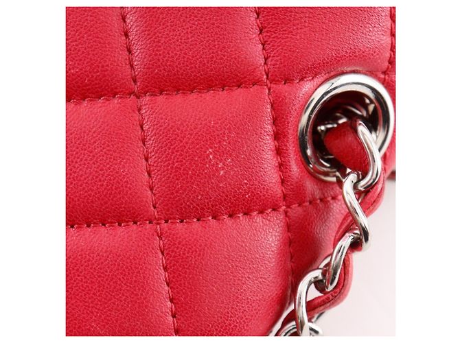 Chanel Matelasse Red Leather Backpack - view 15