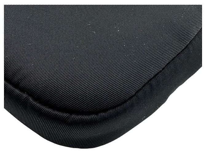 Pochette Mini Triangle Re-Nylon de Prada Noir - vue 3