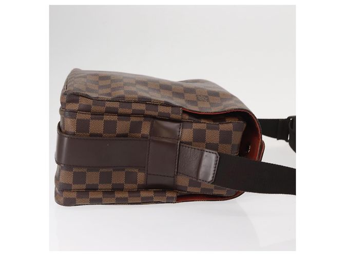 Bolso de mano Naviglio Damier Louis Vuitton Castaño - vista 3