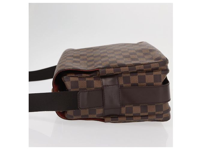Bolso de mano Naviglio Damier Louis Vuitton Castaño - vista 4
