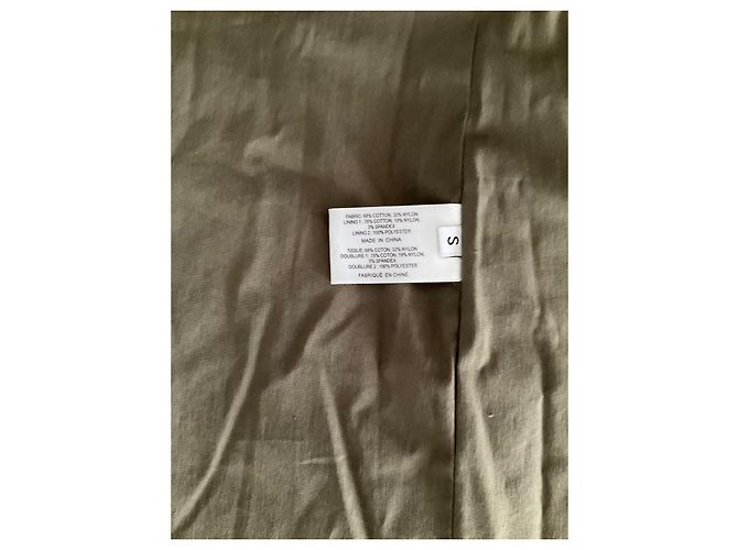 Abrigo acolchado Proenza Schouler verde oscuro - vista 3