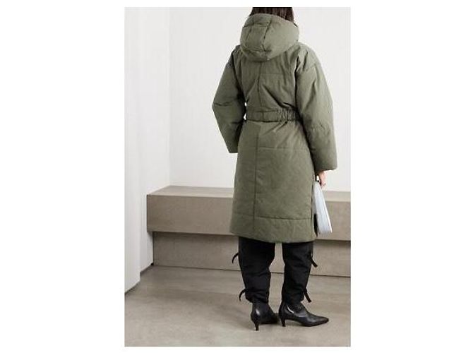 Abrigo acolchado Proenza Schouler verde oscuro - vista 5