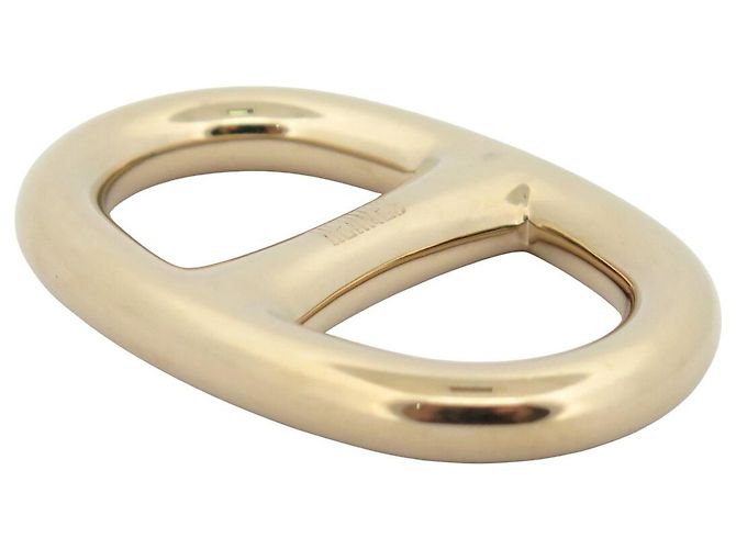 Ring Hermès NUOVO ANELLO PER SCIARPA HERMES CATENA ANCORATA H601372S PER SCIARPA QUADRATA D'oro - vista 3
