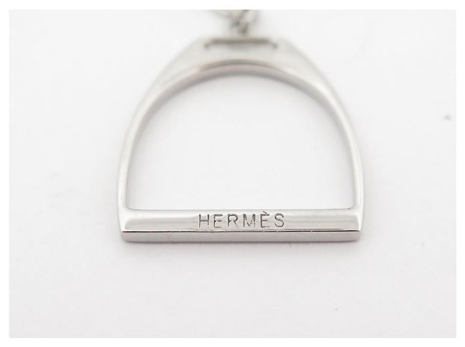 Ring Hermès NUOVO ANELLO PER FULARD HERMES ETRIER PER FULARD PALLADIA Argento - vista 4