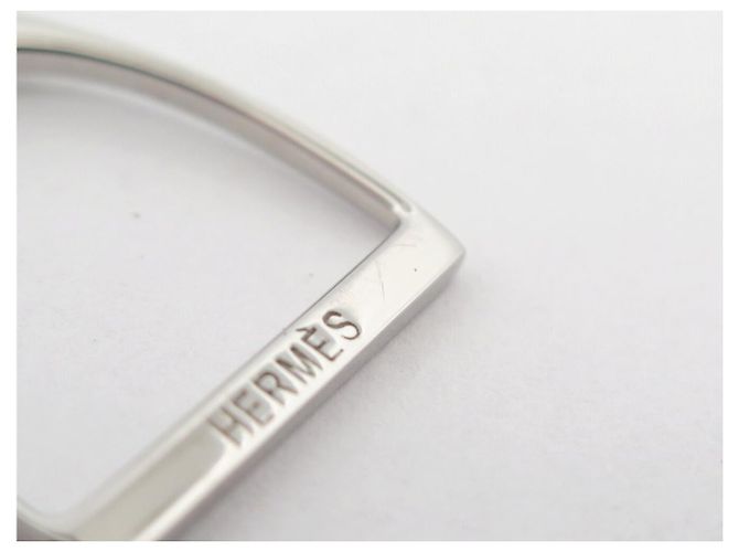 Ring Hermès NUOVO ANELLO PER FULARD HERMES ETRIER PER FULARD PALLADIA Argento - vista 5