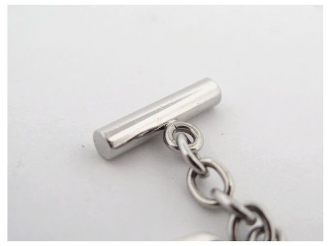 Ring Hermès NUOVO ANELLO PER FULARD HERMES ETRIER PER FULARD PALLADIA Argento - vista 6