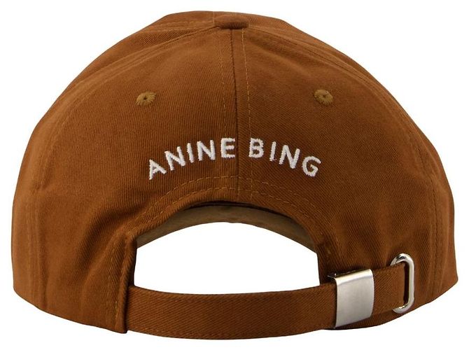 Cappellino da baseball Jeremy - ANINE BING - Cotone - Marrone - Ansicht 2