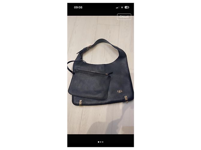 Borsa a spalla  hdg Givenchy in pelle nera Nero - vista 3