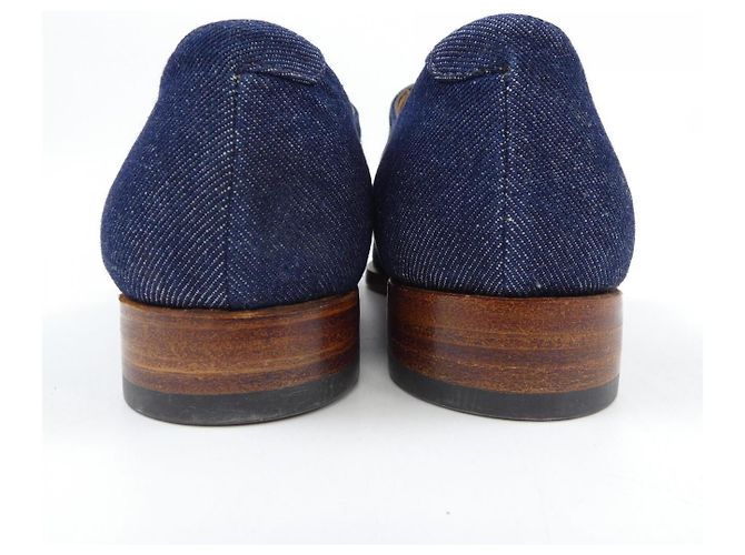 Autre Marque Polpetta Lederschuhe Blau Marineblau - Ansicht 5