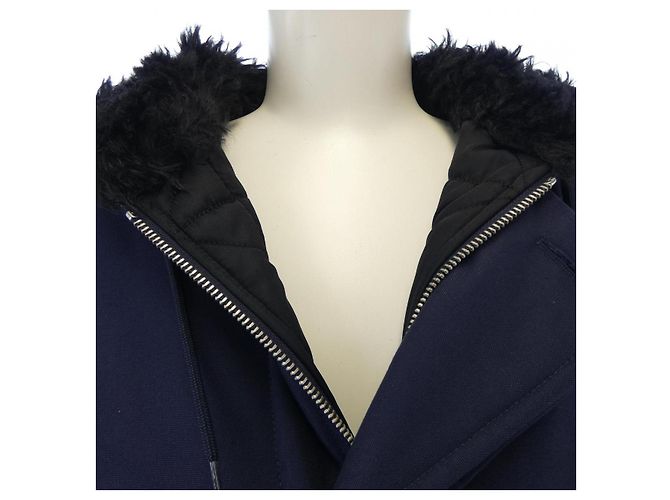 Cappotto Prada Re Nylon Blu Blu navy - vista 5