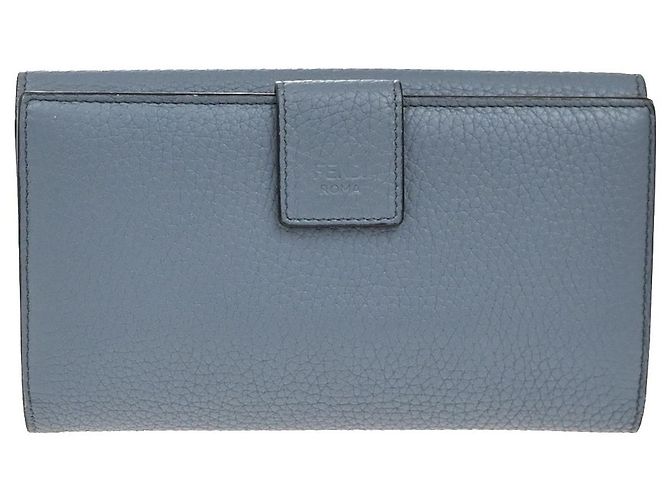Fendi Peekaboo Leder Long Blau - Ansicht 2